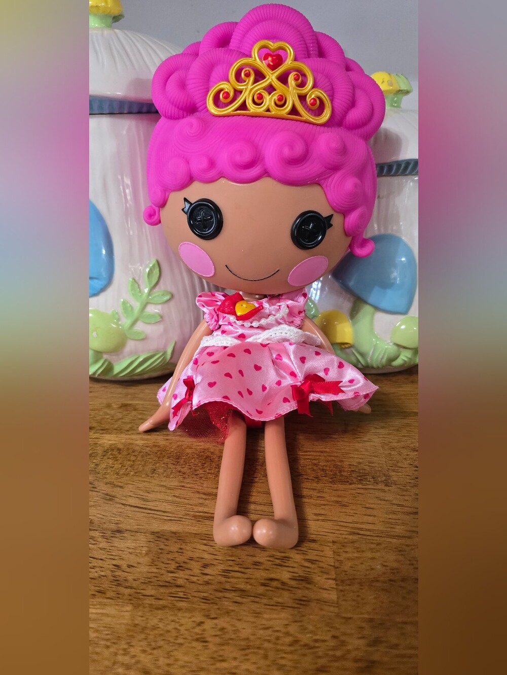 Vintage Lalaloopsy Crumpet Hearts Doll
